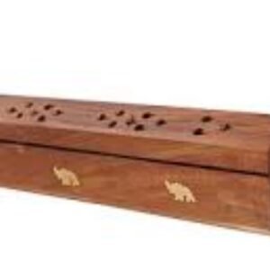 Wooden Incense Stick Holder Box