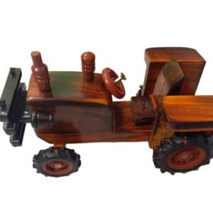 Handmade Wooden Toy Tractor