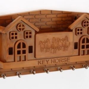 Wooden Wall Mount Key Holder – Key Horse Design
