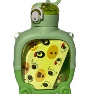 Cartoon Green Kids’ Water Bottle